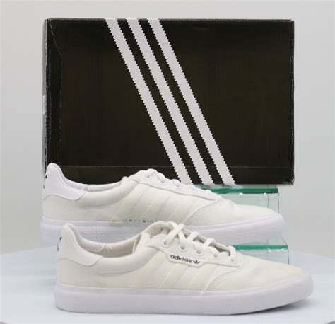 adidas originals 3mc trainers in triple white